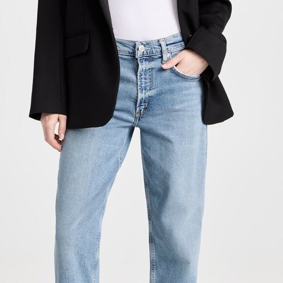 AGOLDE Kye Mid-Rise Straight Crop Jean 26 - Picture 6 of 14